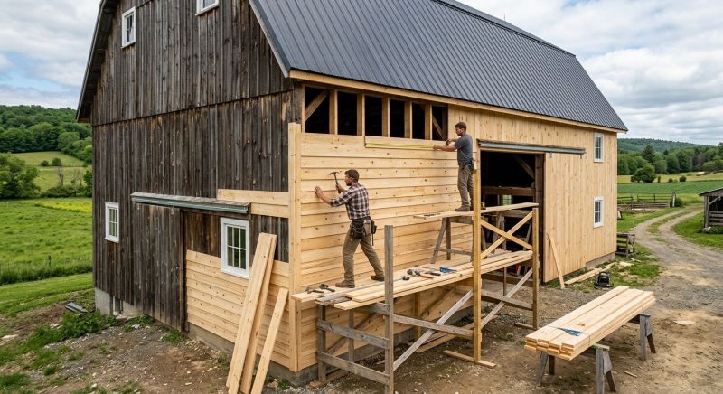 Barn Siding Installation in Ardsley, NY