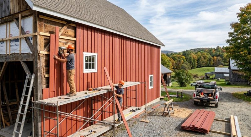 Barn Siding Installation in Cortlandt Manor, NY