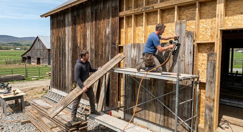 Barn Siding Installation in Ossining, NY