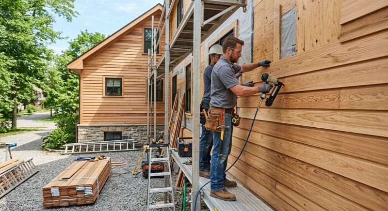 Barn Siding Installation in Pound Ridge, NY
