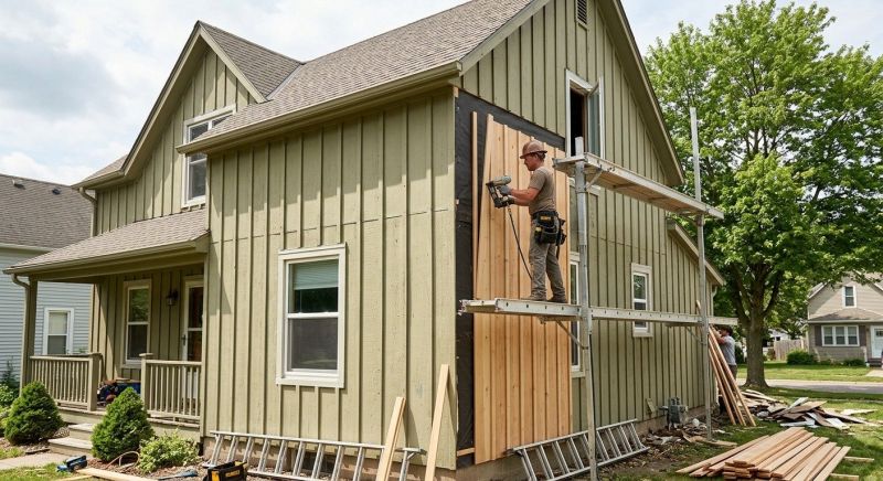 Batten Siding Repair in Huntington, NY