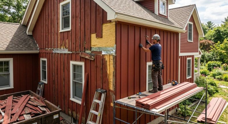 Batten Siding Repair in Rye, NY