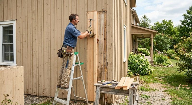 Batten Siding Repair in Sandy Hook, CT