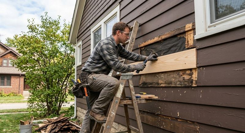 Board Siding Repair in Bethel, CT
