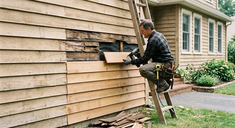 Board Siding Repair in Bethel, CT