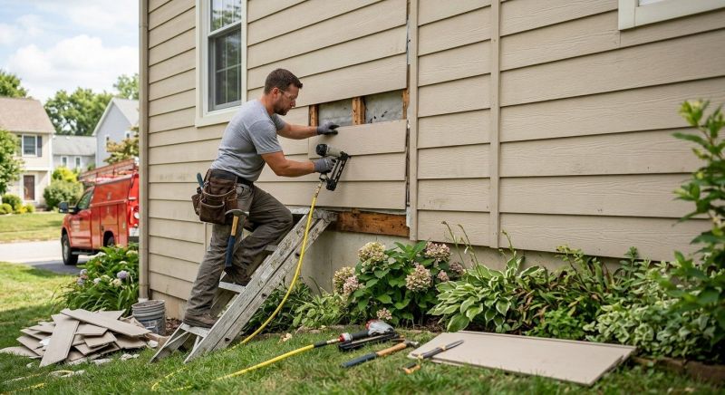 Board Siding Repair in Melville, NY
