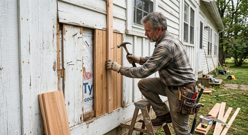 Board Siding Repair in Montrose, NY