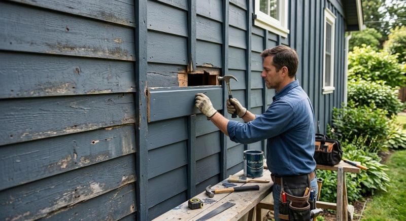 Board Siding Repair in Stratford, CT