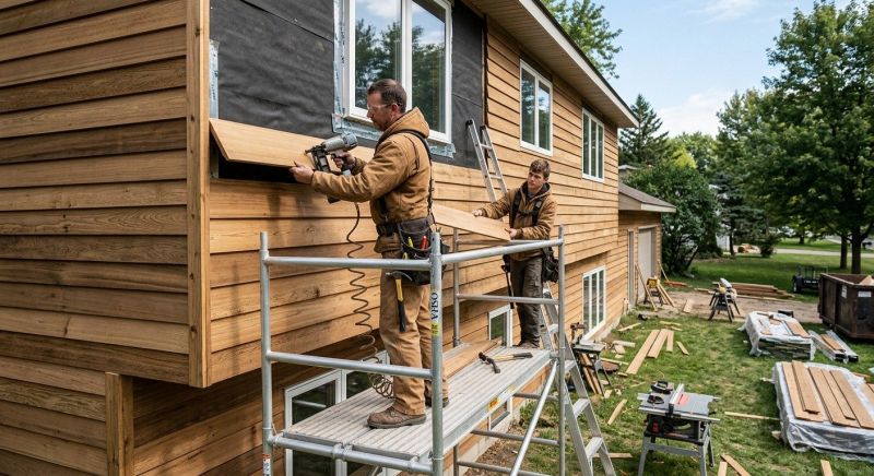 Board Siding Replacement in New Canaan, CT