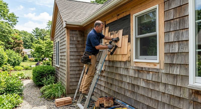 Cedar Shake Siding Repair in Brookfield, CT