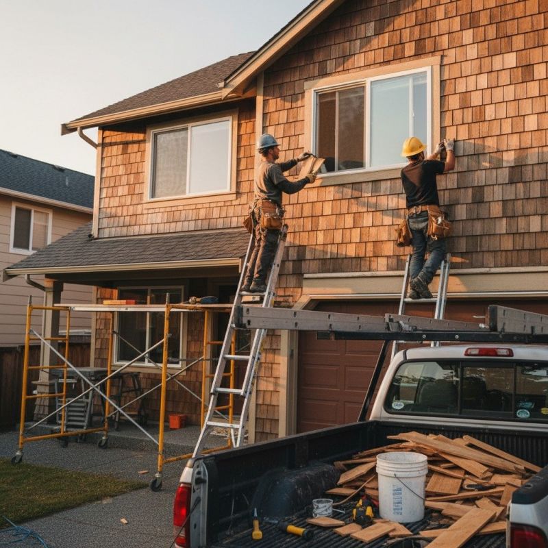 Cedar Shake Siding Repair in Newtown, CT