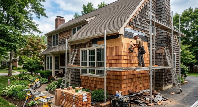 Cedar Shakes Replacement in Brookfield, CT
