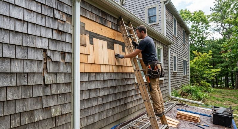 Cedar Shakes Replacement in Darien, CT