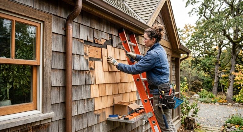 Cedar Shakes Replacement in New Rochelle, NY
