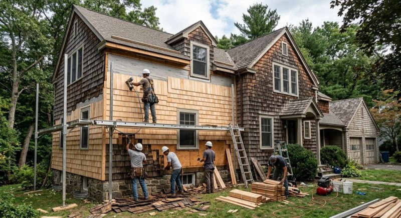 Cedar Shakes Replacement in Tarrytown, NY