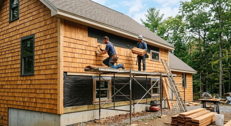 Cedar Siding Installation in Cortlandt Manor, NY