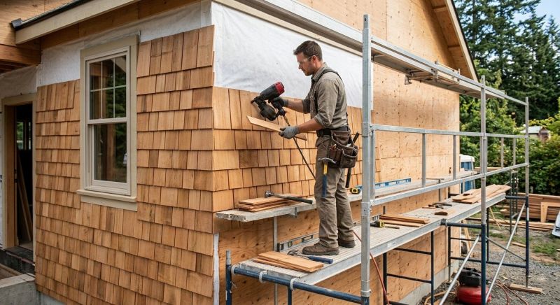 Cedar Siding Installation in Irvington, NY