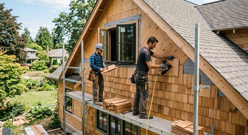 Cedar Siding Installation in New Fairfield, CT