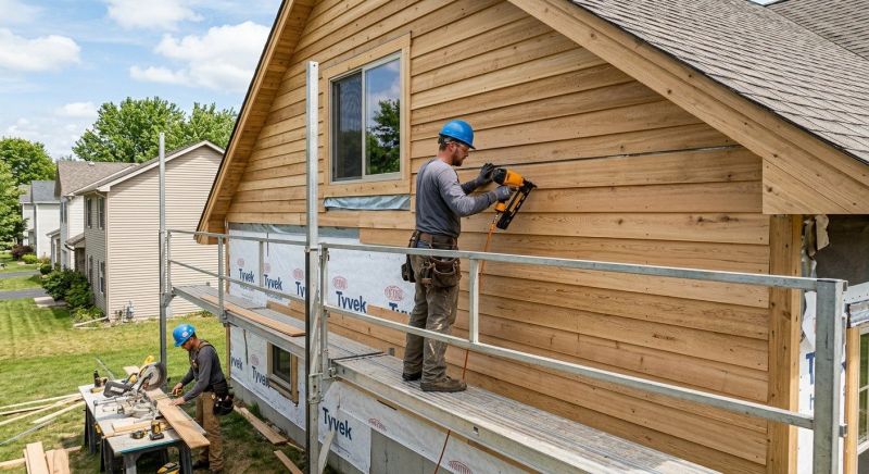 Cedar Siding Installation in Rye, NY