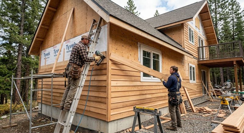 Cedar Siding Installation in Saint James, NY