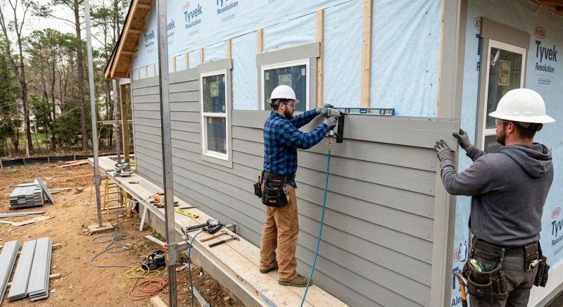 Cement Siding Installation in Sandy Hook, CT