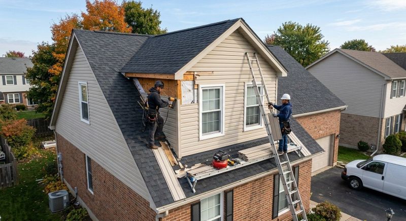 Dormer Siding Repair in New Canaan, CT