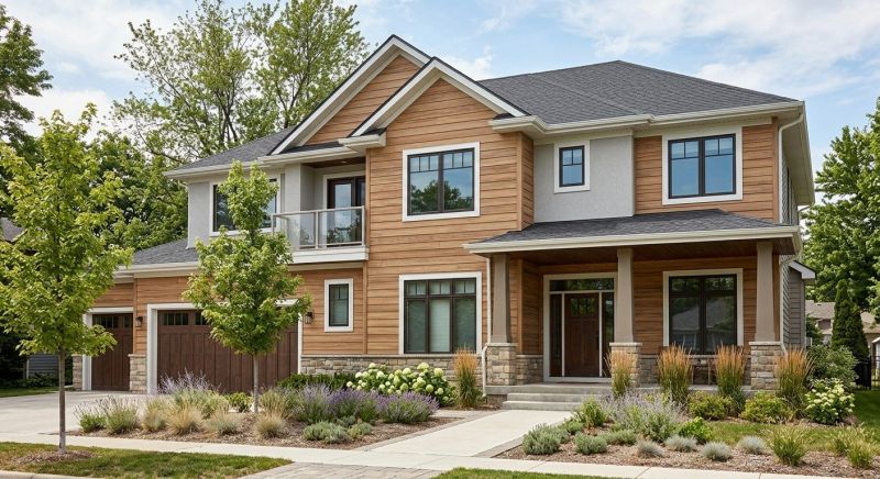 Faux Wood Siding Installation in Sandy Hook, CT