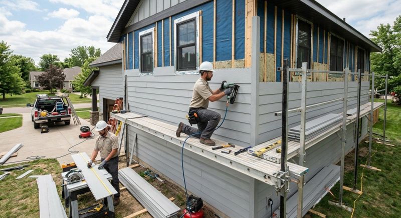 Fiber Cement Installation in Commack, NY