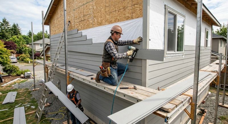 Fiber Cement Installation in Commack, NY