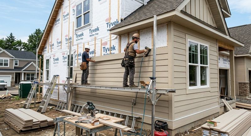 Fiber Siding Installation in Easton, CT