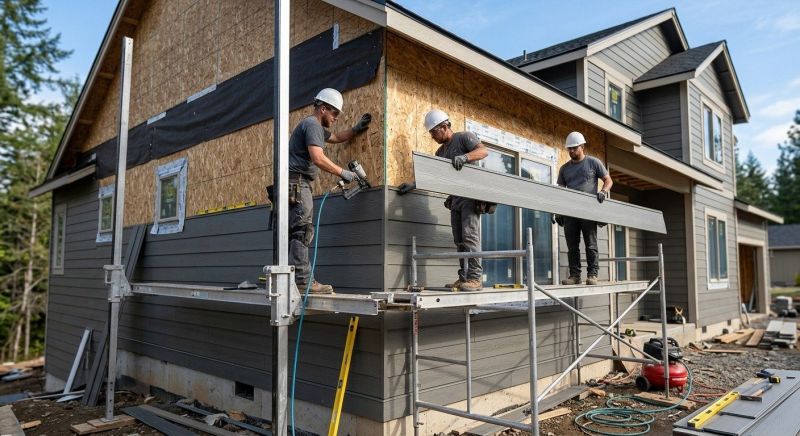Fiber Siding Installation in Monroe, CT