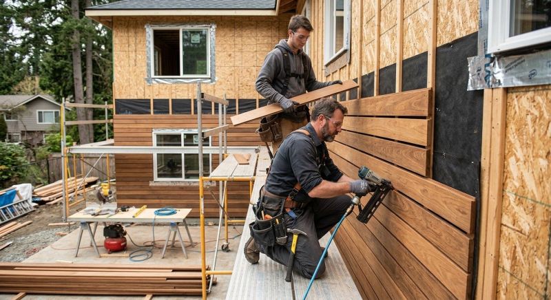 Hardwood Siding Installation in Darien, CT