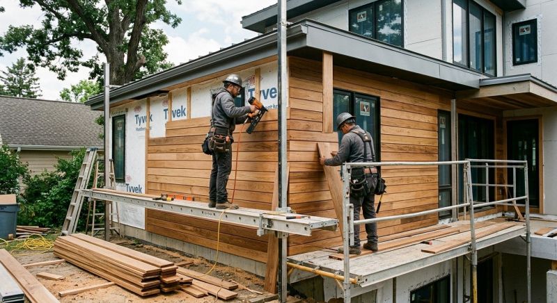 Hardwood Siding Installation in Northport, NY