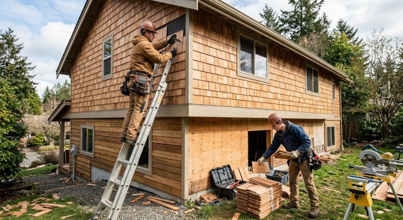 Hardwood Siding Installation in Shelton, CT