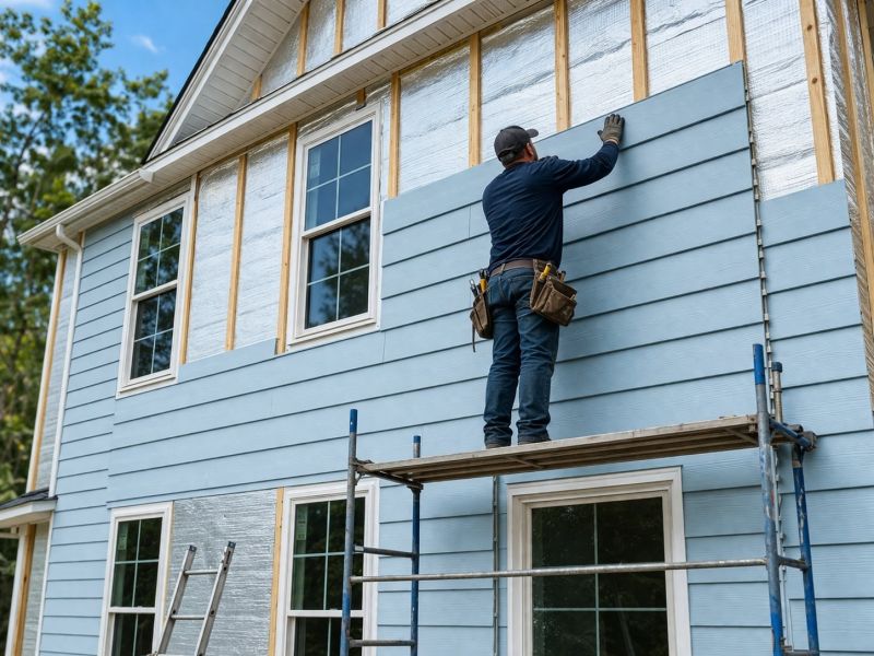 Insulated Siding Installation in Brookfield, CT