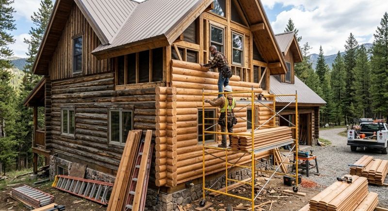 Log Siding Installation in Port Washington, NY