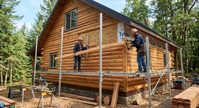 Log Siding Installation in Syosset, NY