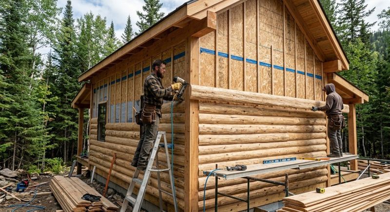Log Siding Installation in Trumbull, CT