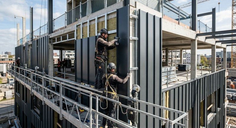 Metal Cladding Installation in New Canaan, CT