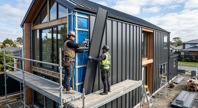 Metal Cladding Installation in New Canaan, CT