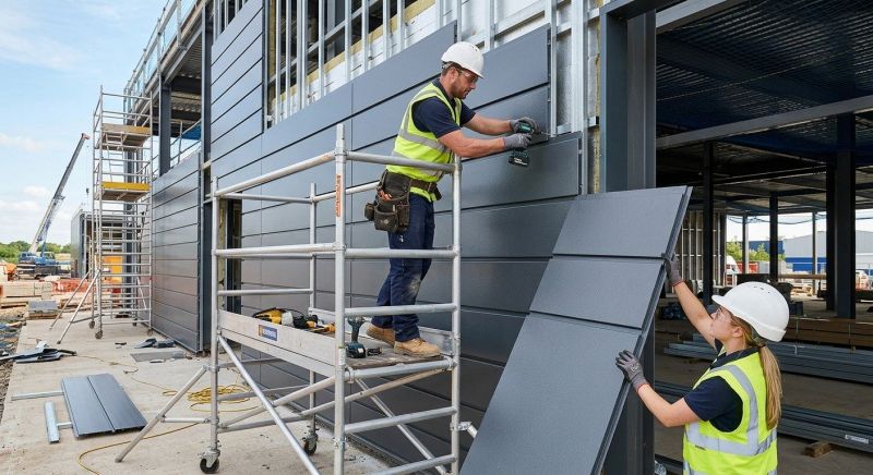 Metal Paneling Installation in New Canaan, CT