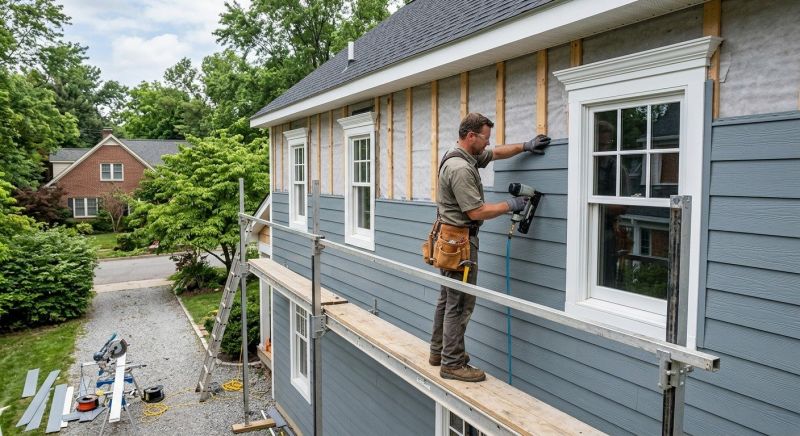 Polymer Siding Installation in New Canaan, CT