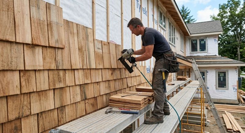 Shake Siding Installation in Wilton, CT