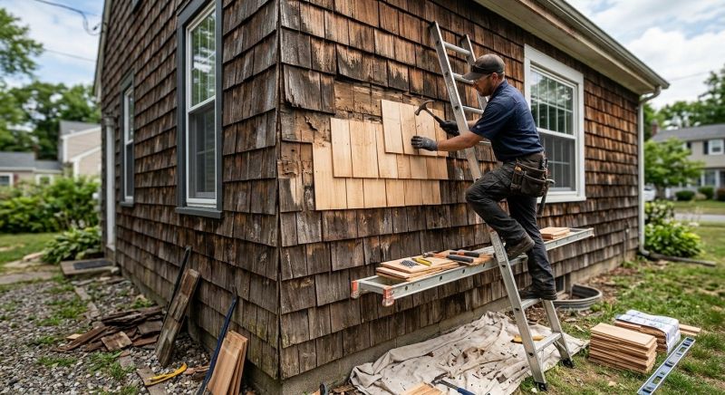 Shake Siding Repair in Scarsdale, NY