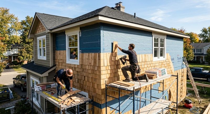 Shingle Siding Installation in New Canaan, CT