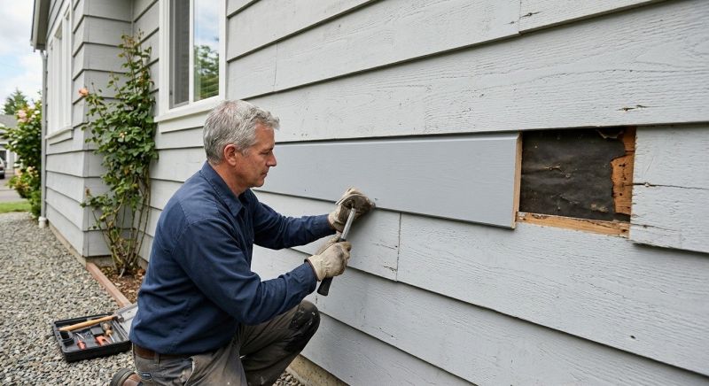 Shiplap Siding Repair in Darien, CT