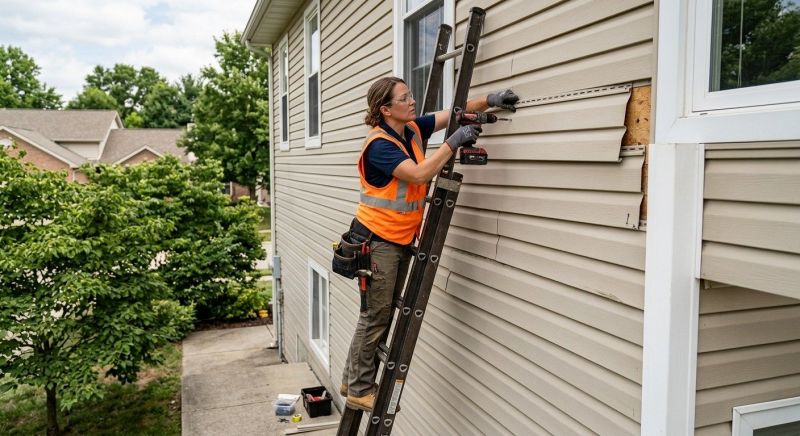 Siding Reattachment in New Canaan, CT