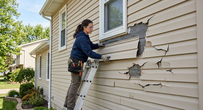 Siding Repair in Shelton, CT