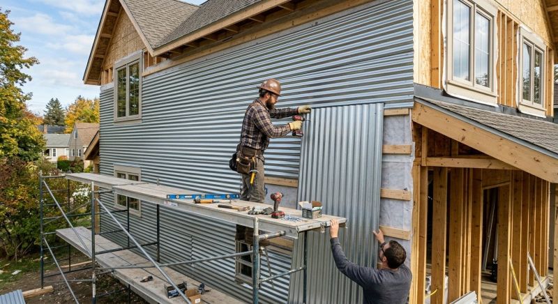 Tin Siding Installation in New Canaan, CT