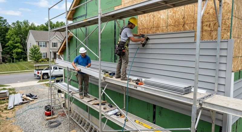 Vinyl Siding Installation in Commack, NY